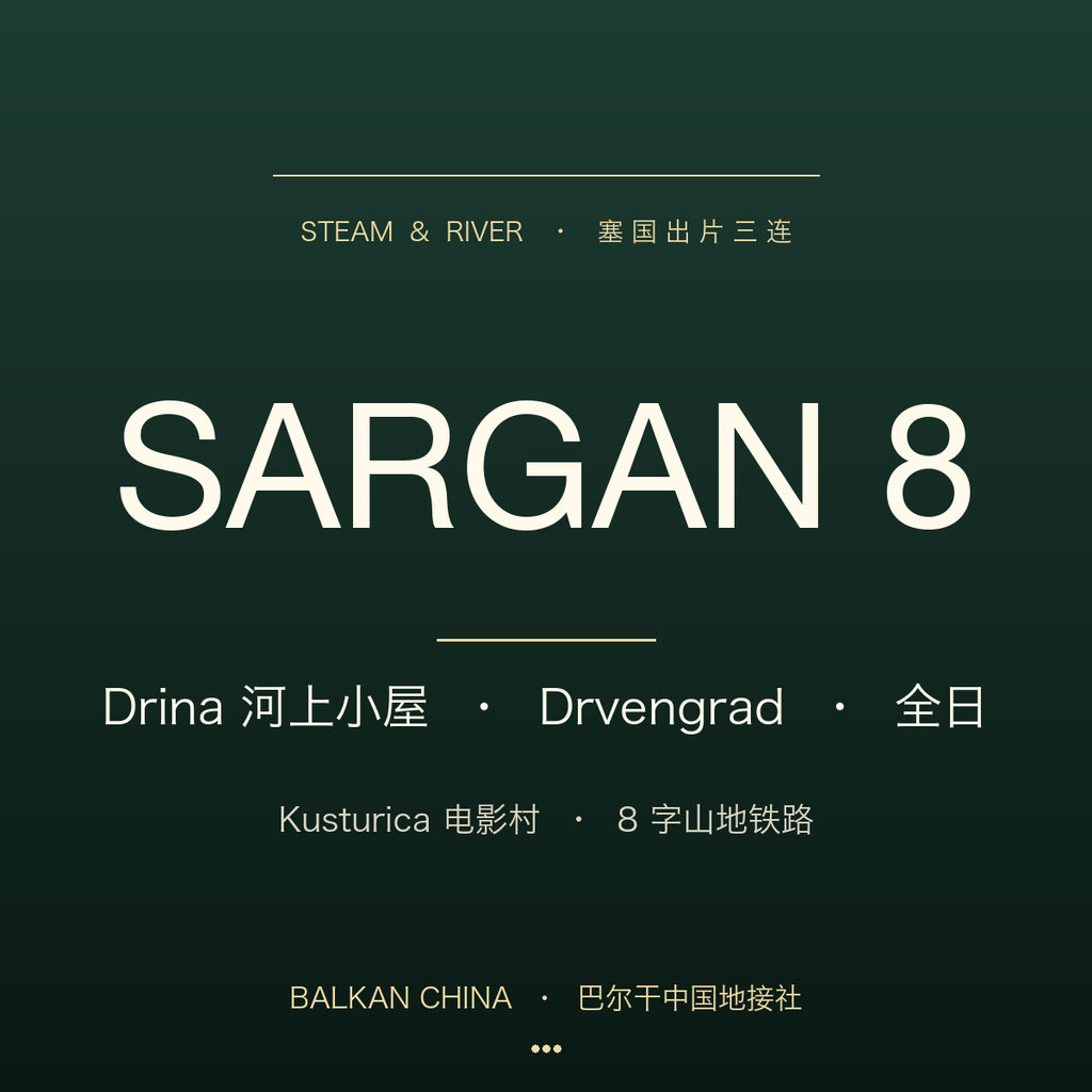 Šargan-8 Steam Train + Drvengrad + Drina House (Full Day, Mandarin)